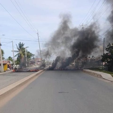 Vigilance unrest continues; police advise motorists to avoid area