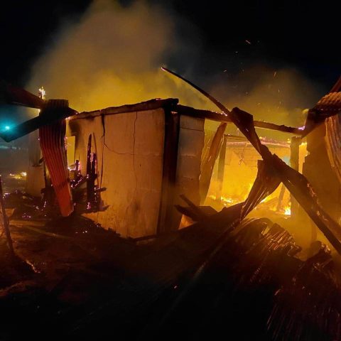 Man, 45, dies in Fyrish house fire