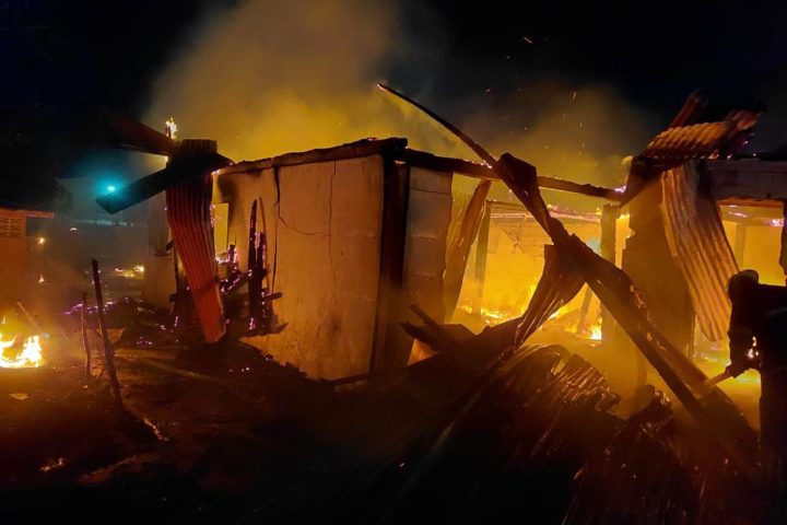 Man, 45, dies in Fyrish house fire