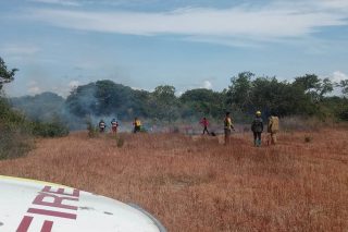 Fire Service assists South Rupununi communities with fire management