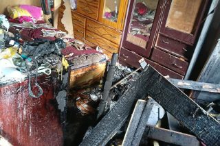 Non Pariel home damaged by fire