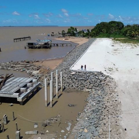 Parika Ferry Stelling 15% completed