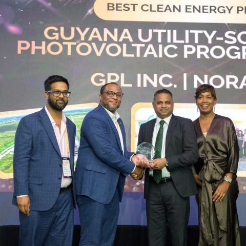 Guyana’s solar programme wins Caribbean energy award