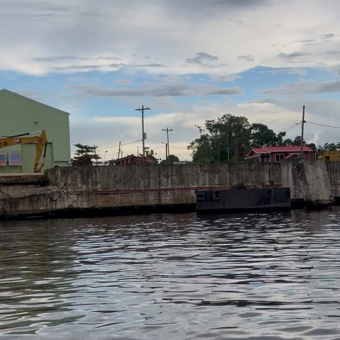 Port Kaituma stelling still awaits completion after design failure