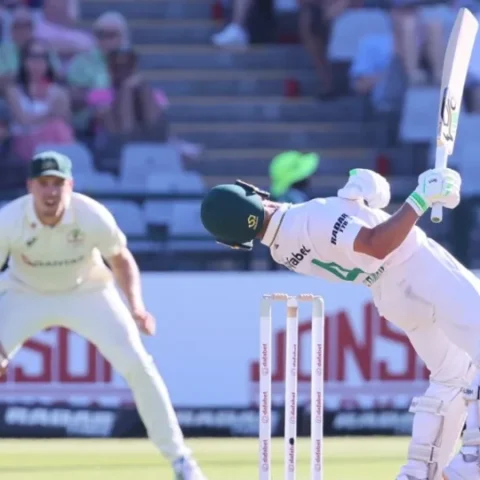 Inglis century, Starc strikes hand Australia the advantage